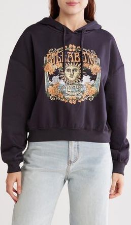 Billabong Lazy Daze Crop Hoodie in Black 4 at Nordstrom Rack, Size X-Small