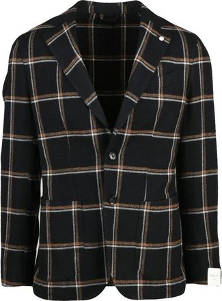 L.B.M. 1911 Hombre, Chaquetas, Negro, Talla: M