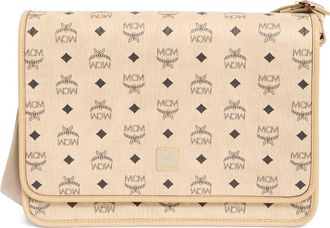 MCM Aren Messenger Bag in Beige at Nordstrom Rack
