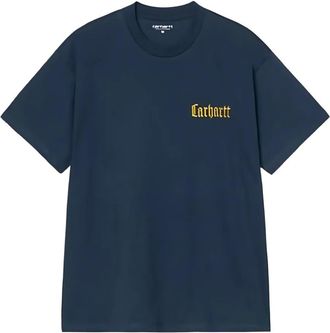 Carhartt Work in Progress Schooling T-shirt - men - Cotton - M - Blue