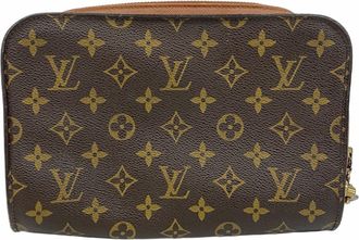 Louis Vuitton Brown Clutch Bag (Pre-Owned)