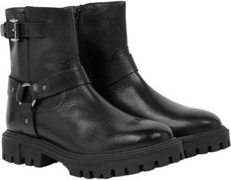Celtic & Co. Biker Ankle Boot in Black at Nordstrom, Size 9