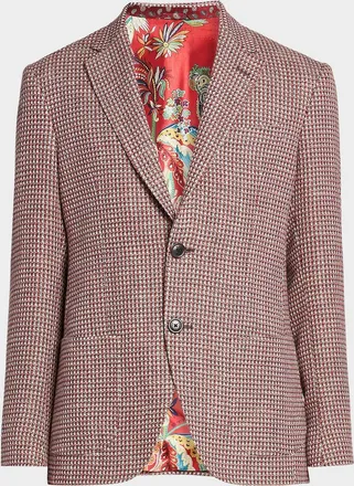 Etro Men & apos;s Single-Breasted Tweed Jacket