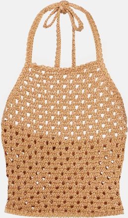 Etro Crochet cotton top