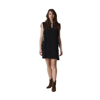 Dondup Elegante Jurk voor Vrouwen - Dames - Korte kleedjes - Zwart - XL - Kleedjes