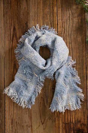 Terrain Alpaca Fringe Scarf