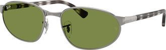 Ray-Ban RB3777 004/4E Mens Sunglasses Gunmetal Size 59