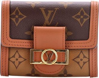 Louis Vuitton Dauphine Wallet Reverse Monogram Compact (Authentic Pre-Loved)
