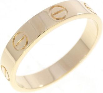 Cartier Love Yellow Gold (18K) Band Ring (Pre-Owned)