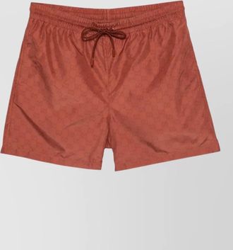 Gucci gg logo swim shorts back side pockets