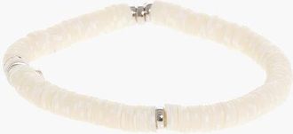 Dsquared2 Beaded Anklet with Silver-Tone D2 Logo size Unica