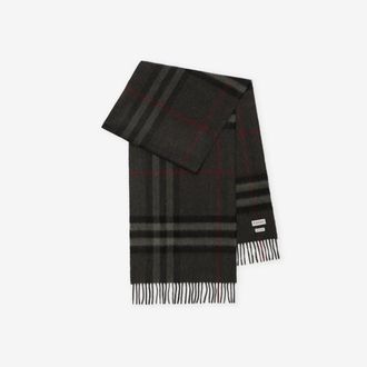 Burberry Check Cashmere Scarf