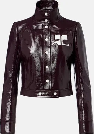 Courr&egrave;ges Courr&egrave;ges Reedition logo jacket
