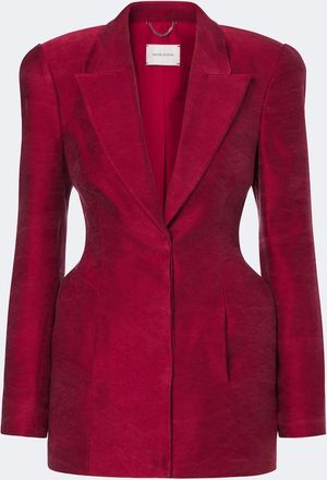 Magda Butrym Silk blazer dress