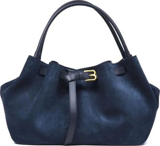 Baldinini Bolso de mano de ante - Bags - Mujer - Azul - ONE SIZE