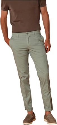 Mason's Heren, Broeken, Groen, Maat: XL Katoen