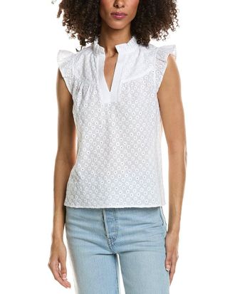 Tyler B&ouml;e Emilie Eyelet Top