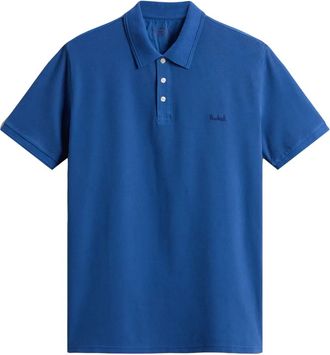 Woolrich Polo con logo - Blu
