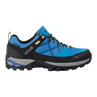 Regatta Mens Samaris III Low Walking Shoes (Blue/Lime Punch) - Size UK 6.5