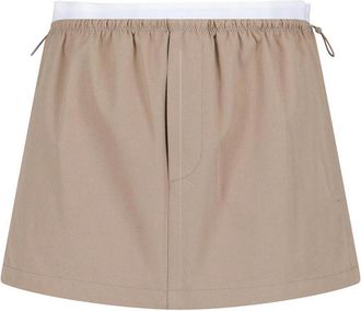 Alexander Wang Logo skirt