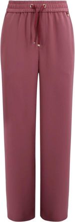 Herno Rechte broek - Dames - Straight fit broeken - Roze - L - Broeken