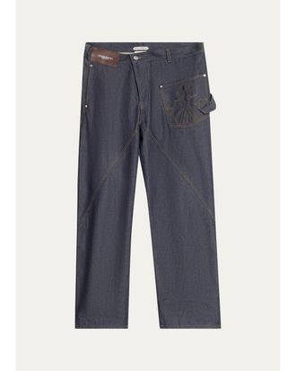 J.W.Anderson Turn-Up-Cuff Workwear Jeans