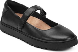 Easy Spirit Kyliee Mary Jane Flat in Black at Nordstrom, Size 5.5