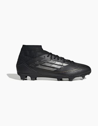 adidas Mens F50 League Mid Cut Firm Ground Football Boots - Black/Multi - Size: 11.5
