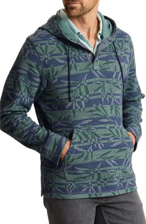 Tommy Bahama Frondline Baja Cotton Hoodie in Coastline at Nordstrom, Size Xxx-Large