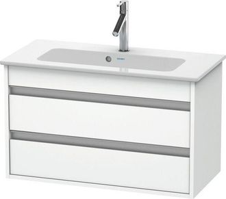 Duravit Duravit - Mueble De Pared Compact 6453, 2 Cajones, Con Sif&oacute;n Y Delantal