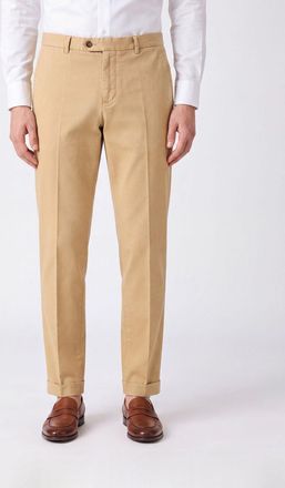 Pantaloni Torino Pantaloni chino slim fit in misto cotone con tasche America