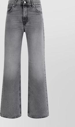 Haikure cotton straight fit korea jeans trousers