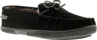 Hush Puppies Hush puppies leren heren pantoffels zwart