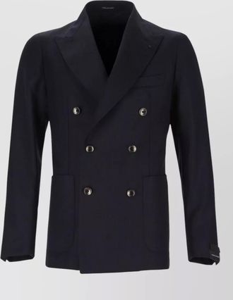 Tagliatore virgin wool blazer