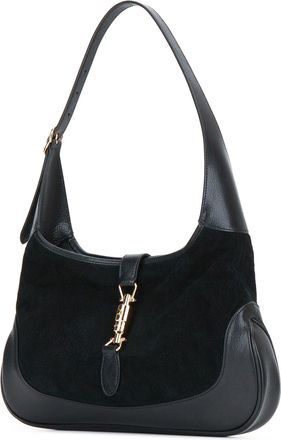 Gucci Womens Jackie Shoulder Bag Black Calf Skin