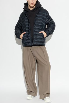 Canada Goose Down Jacket With Hood, Mens, Navy Blue