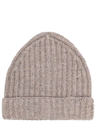 Maison Margiela Wool And Cotton Blend Beanie