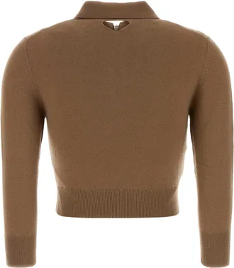 Prada Womens Sweater Beige