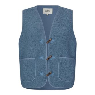Lollys Laundry Hugoll Vest Sl - - Jackets - Donna - Blu - L