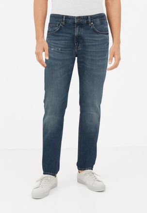 Boss Orange by Hugo Boss Regular-fit-Jeans BOSS ORANGE TROY BO, Herren, Gr. 32, L&auml;nge 32, medium blau420, Denim/Jeans, Obermaterial: 70% Baumwolle, 23% Lyocell, 7% Modal, unif