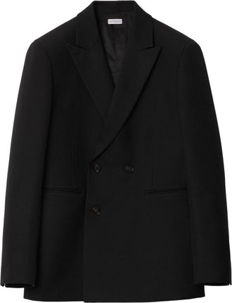 Burberry Blazer doppiopetto sartoriale - Nero