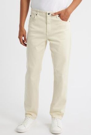 BOSS Ogden Straight Leg Jeans in Open White at Nordstrom Rack, Size 29 X 32