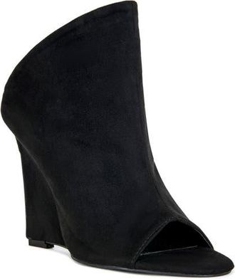 Azalea Wang Novis Sandal in Black at Nordstrom, Size 6.5