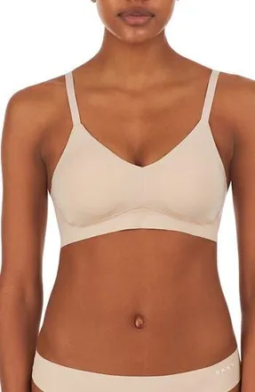 DKNY Smooth Essentials Bralette in Cashmere at Nordstrom Rack, Size X-Large