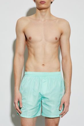 Balmain Swim Shorts, Mens, Green