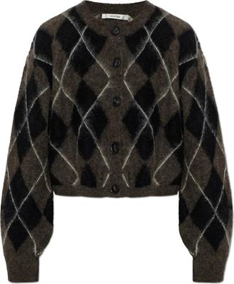 Gestuz Gzsida Cardigan - Dames - Vesten - Zwart - S - Wol - Truien & Vesten