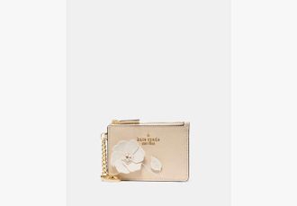Kate Spade New York Floral Key Ring Card Holder