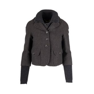Moschino Jacket with Zippered Sweater Vest - 10s