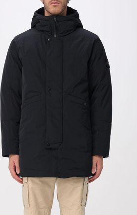 Stone Island Giubbotto Stone Island in nylon con cappuccio