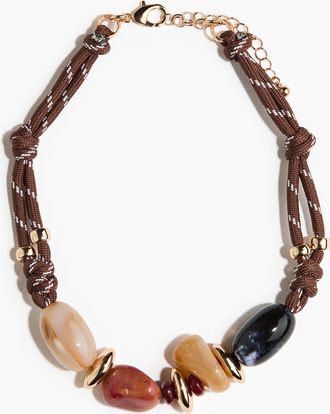 H&M Kordelkette - Brown